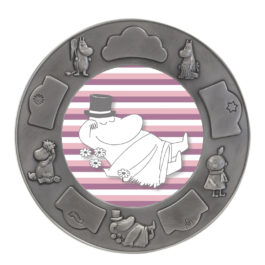 Muumi kehys pyöreä Muumiperhe
